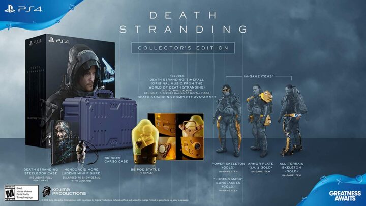 خرید کالکتور ادیشن Death Stranding Collector's Edition برای ps4