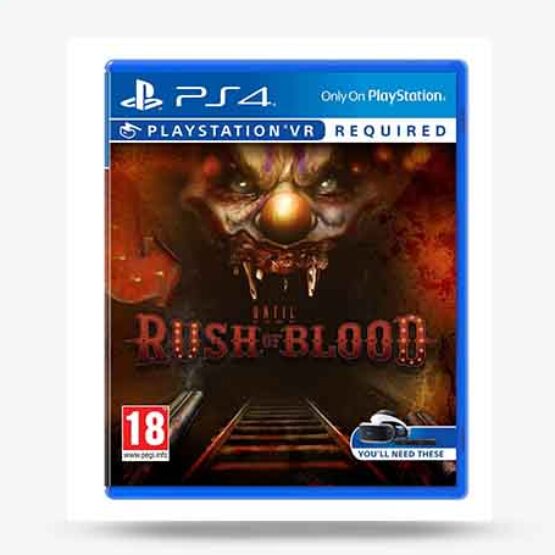 خرید بازی until dawn rush of blood برای ps4