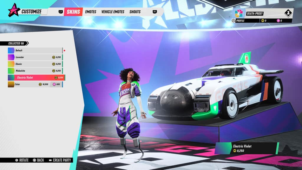 سناریو های مسابقه ای بازی Destruction AllStars