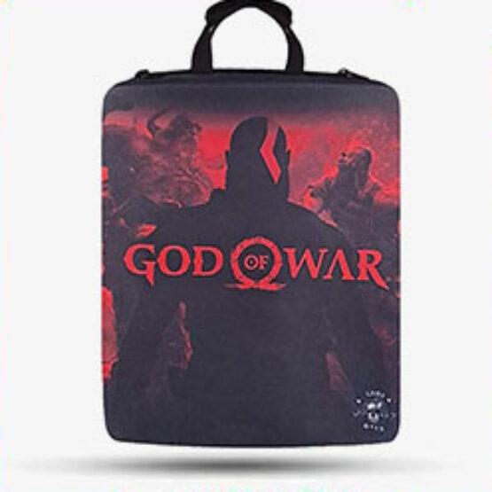 خرید کیف ps4 طرح God of War Red