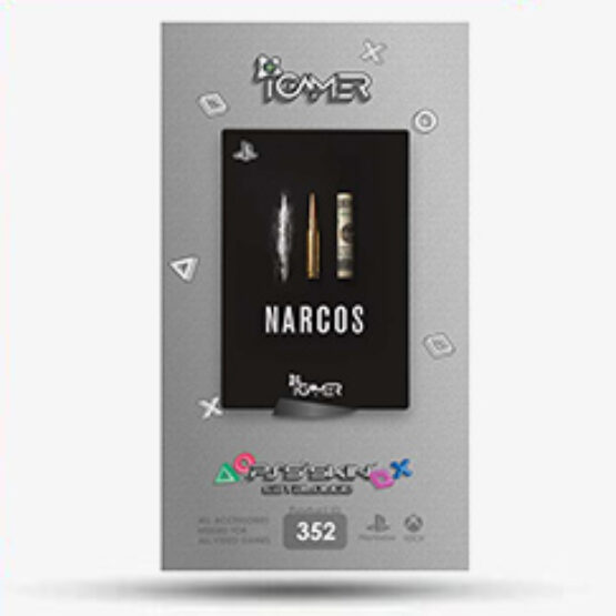 اسکین (برچسب) ps5 طرح NARCOS