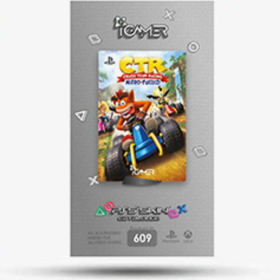 اسکین (برچسب) ps5 طرح Crash Team Racing