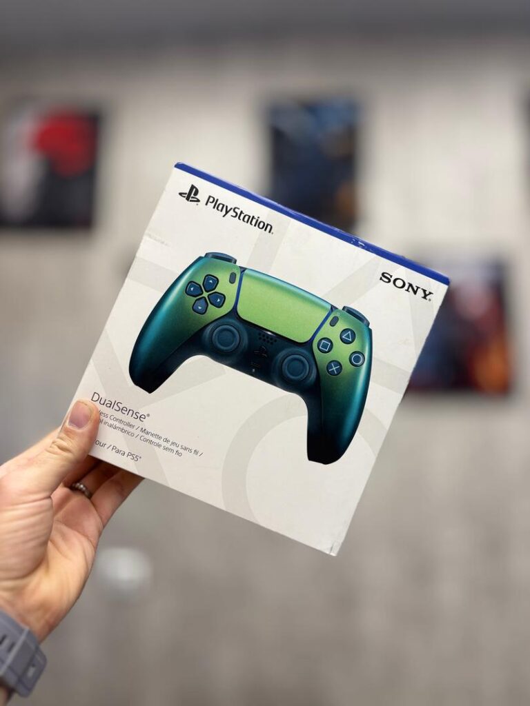 خرید کنترلر DualSense رنگ سبز کروم برای ps5 